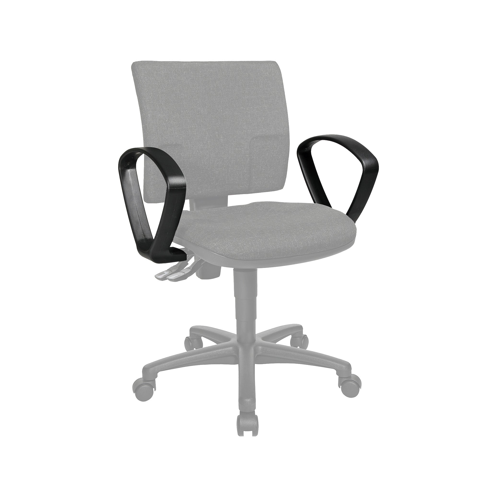 Armlehnen-Set verstellbar für Bürodrehstuhl „Hochwertig“ – ergonomisches Zubehör für mehr Komfort