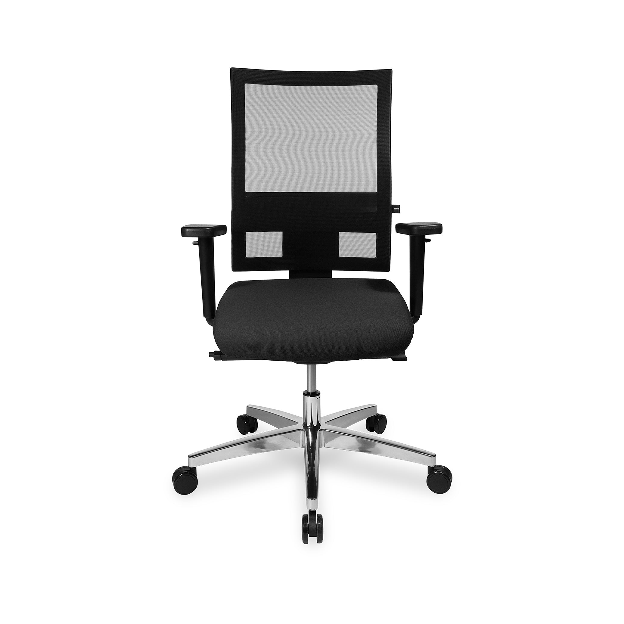 Bürodrehstuhl "Profi Net 11" – Moderne Netzoptik mit ergonomischem Komfort & Design-Fußkreuz – Ideal für lange Arbeitstage