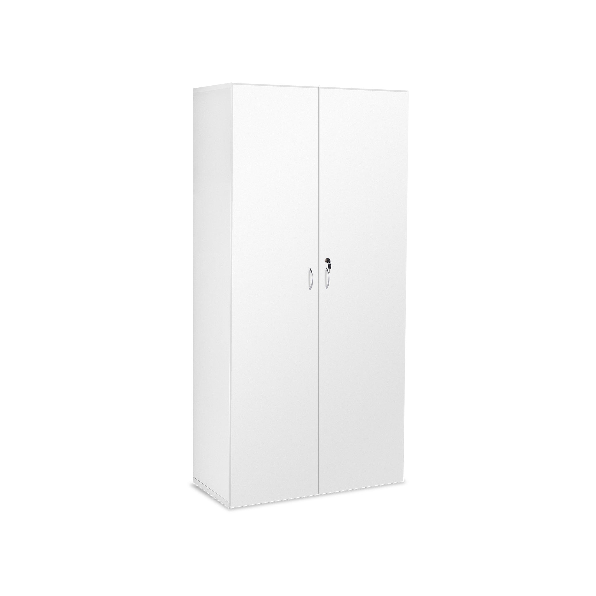 Aktenschrank Holz 5 Ordnerhöhen 800x393x1800 mm, weiß – modern & funktional