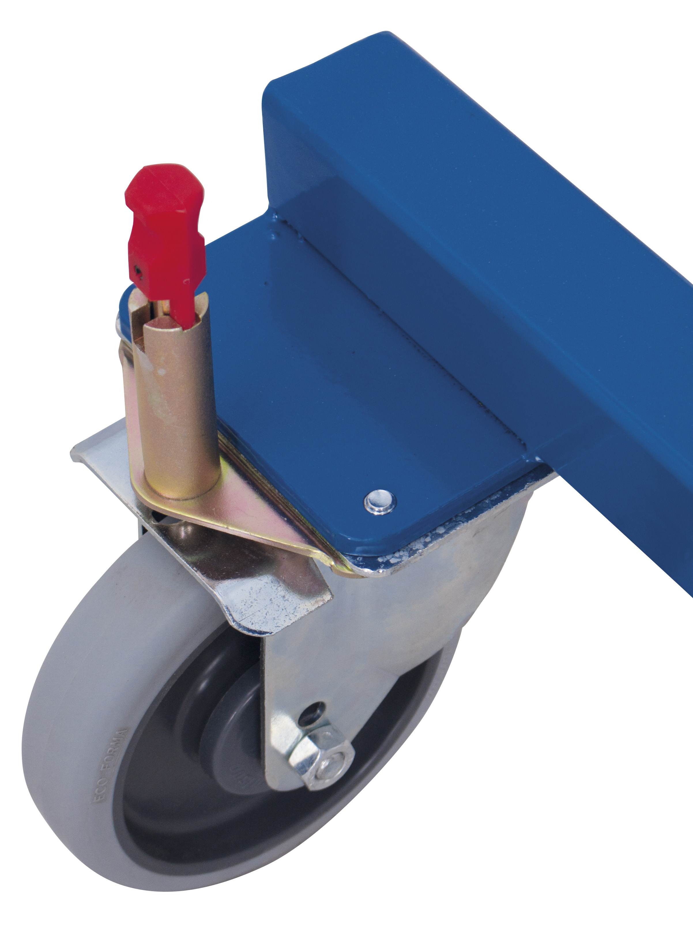 Flexibler Tragarmwagen einseitig, mit 4 Tragarmebenen, 400 kg Traglast, RAL 5010, 540–1700 × 800 mm