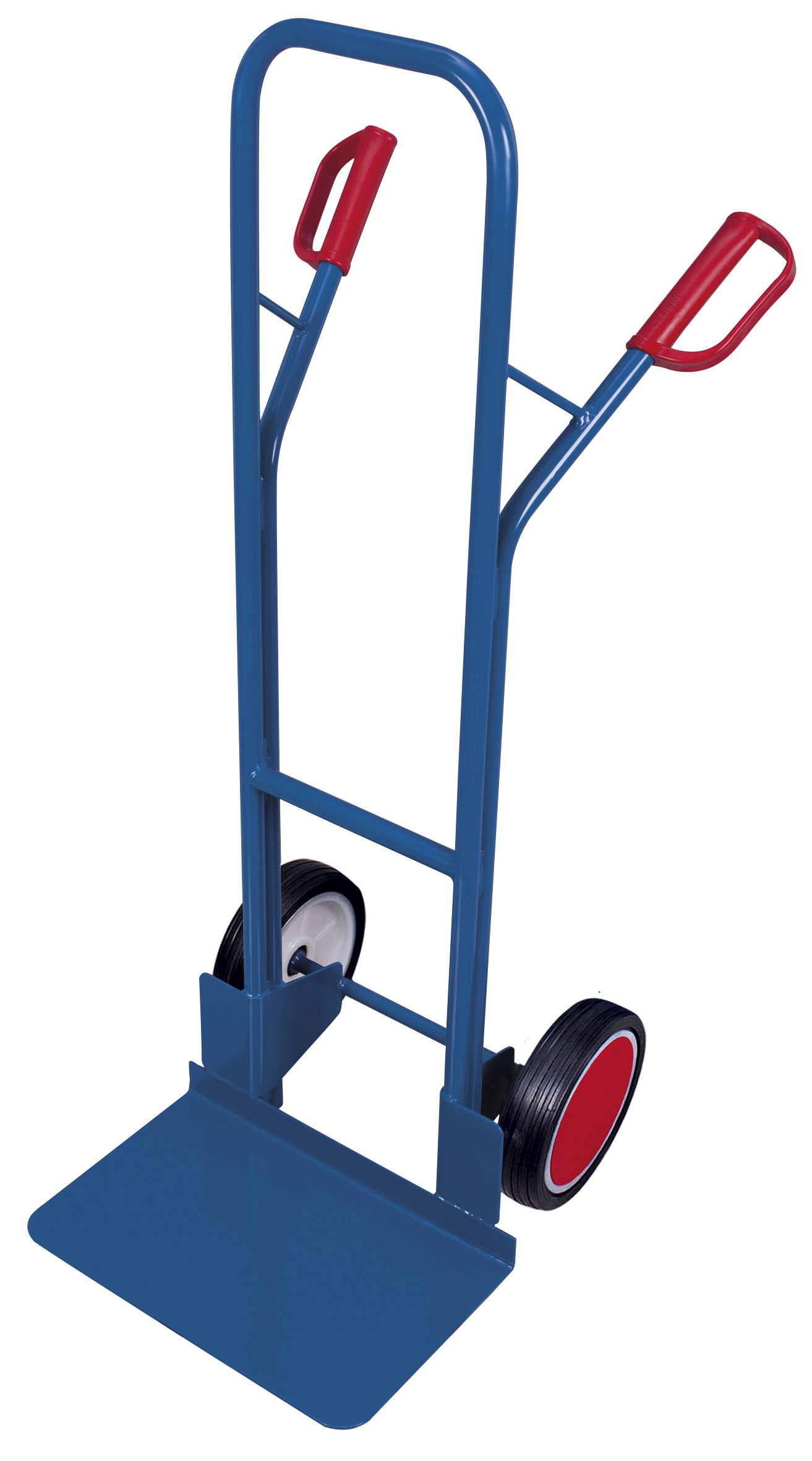 Großformatige Stahlrohrkarre mit Vollgummibereifung 250 kg, Schaufel 480 × 300 mm, RAL 5010 – ideal für Lager & Werkstatt Großformatige Stahlrohrkarre mit Vollgummibereifung 250 kg, Schaufel 480 × 300 mm, RAL 5010 – ideal für Lager & Werkstatt