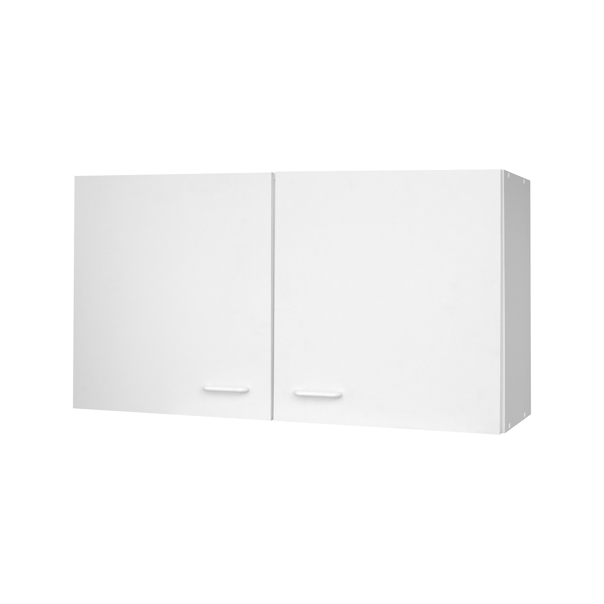 Praktischer Küchen-Hängeschrank 1000 × 350 × 530 mm, Farbe Weiß Praktischer Küchen-Hängeschrank 1000 × 350 × 530 mm, Farbe Weiß