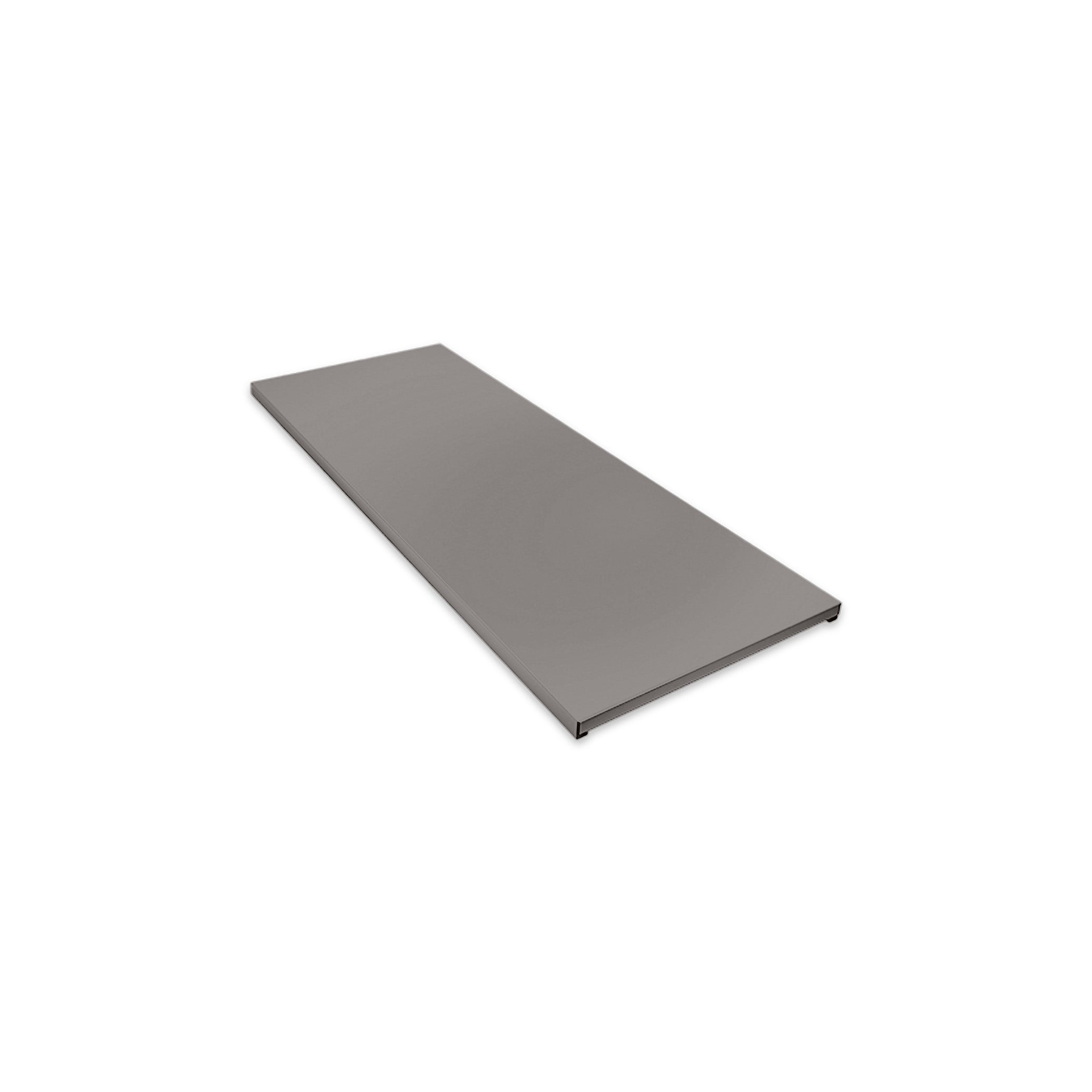 Stabiler Fachboden für Rollladenschränke 1046 × 378 mm, farbe weißaluminium