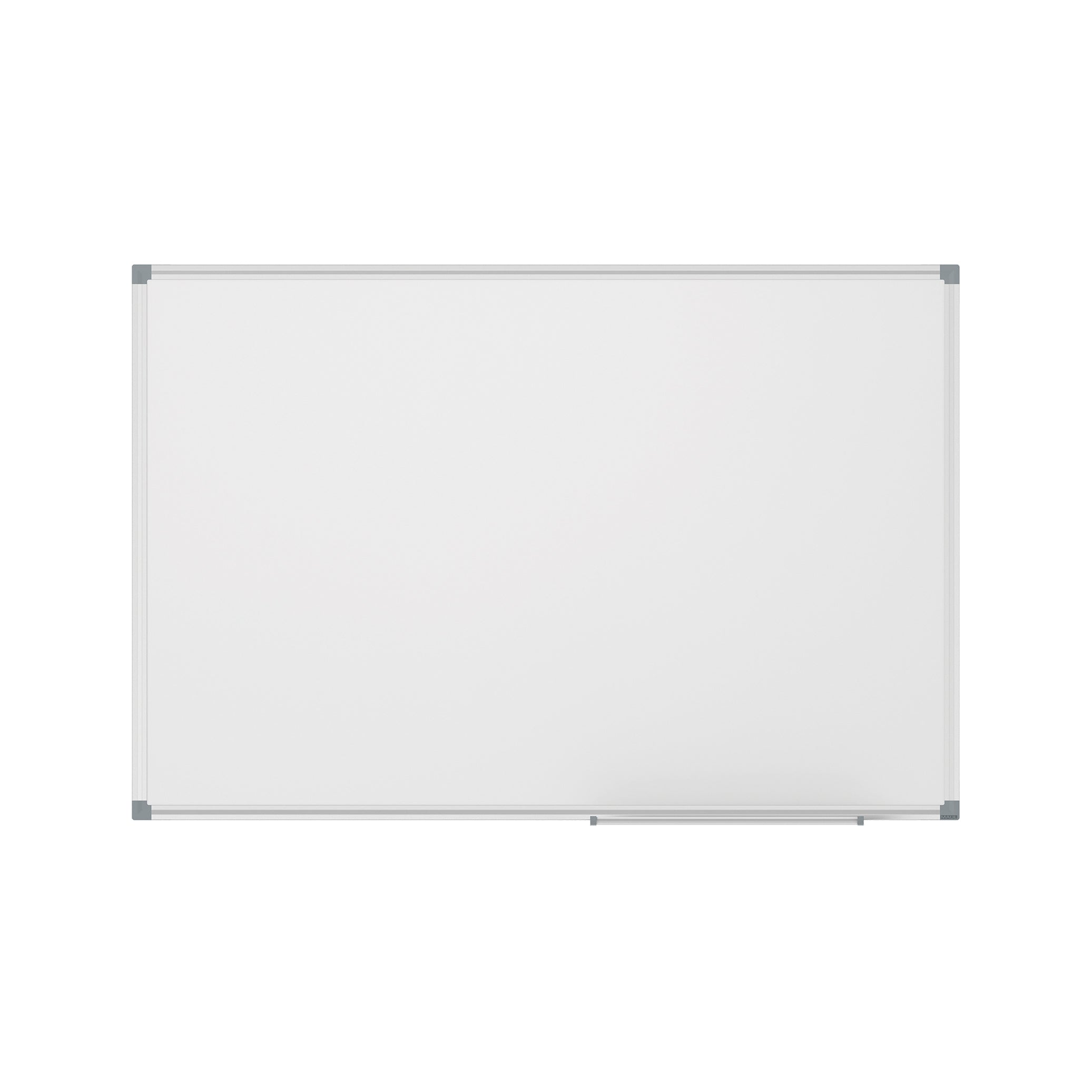 Whiteboard 1500 × 1000 mm inkl. Ablageschale – magnethaftend, Farbe Grau/Weiß Whiteboard 1500 × 1000 mm inkl. Ablageschale – magnethaftend, Farbe Grau/Weiß