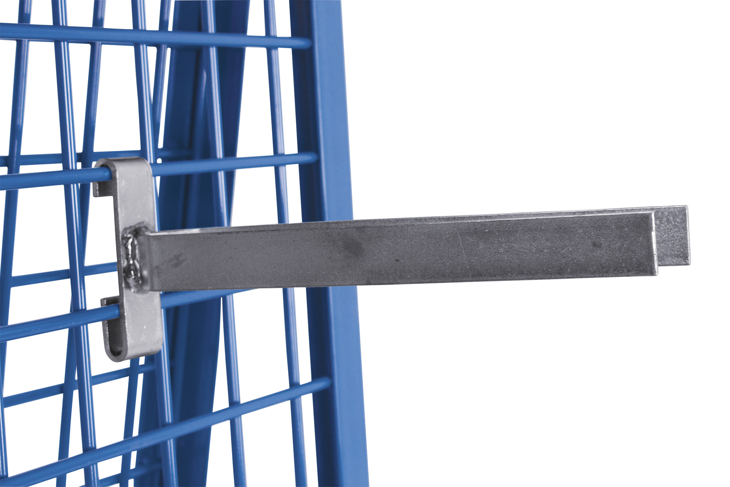 Verzinkter Gabelträger, lichte Weite 50 mm, Länge 295 mm, Traglast 25 kg, für Haltesysteme und Lochplatten Verzinkter Gabelträger, lichte Weite 50 mm, Länge 295 mm, Traglast 25 kg, für Haltesysteme und Lochplatten