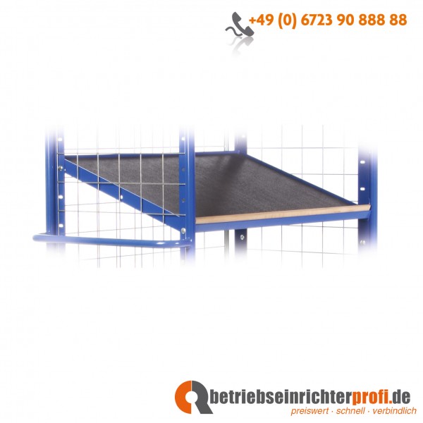 Rotauro Ladefläche mit Winkeleisenrahmen 1000 x 700 mm, Traglast 200 kg