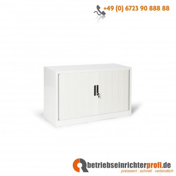 Taurotrade Rollladenschrank mit 1 verzinktem Boden, H 750 × B 1200 × T 460