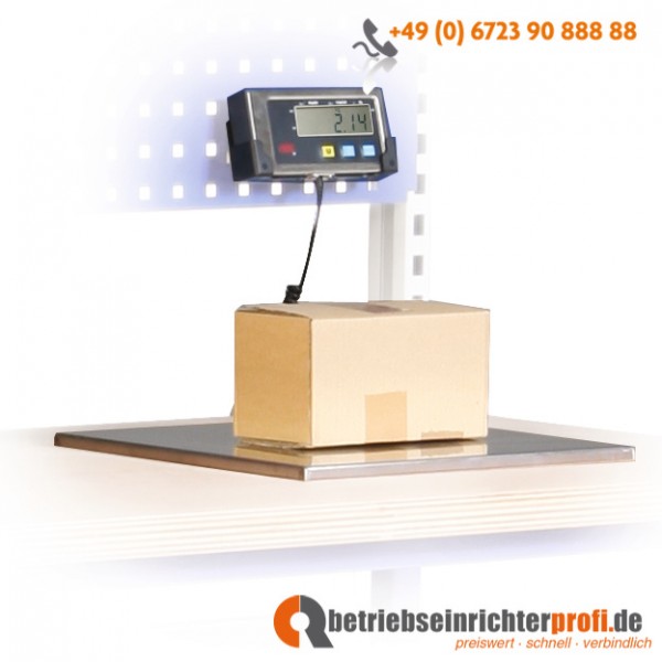 Taurotec Einbauwaage inkl. Montage (mit separatem Display)