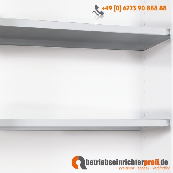 Taurotrade Zusatzboden für Schiebetürschrank Serie ECO, 25 x 1190 x 350 mm, Traglast 50 kg