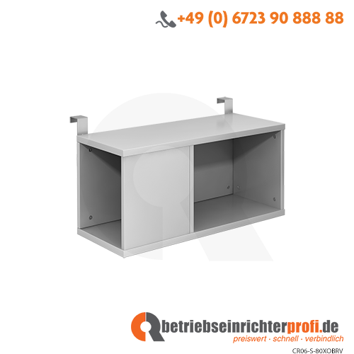 Einhängebox 80cm tief Silber