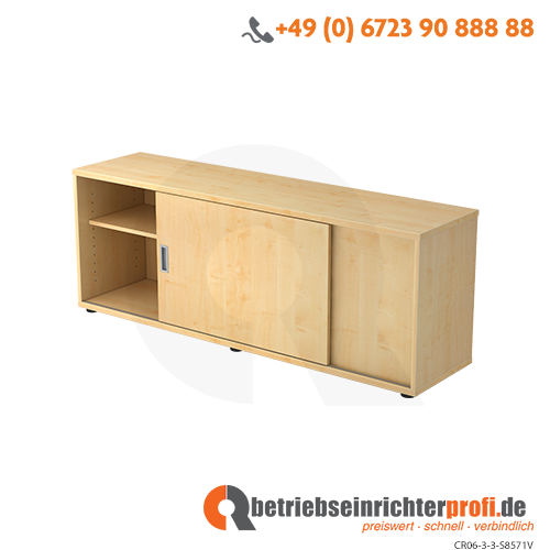 Sideboard 1,5OH beids.nutzbar Ahorn/Ahorn