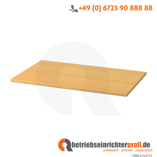 Fachboden Querrollladenschrank Buche