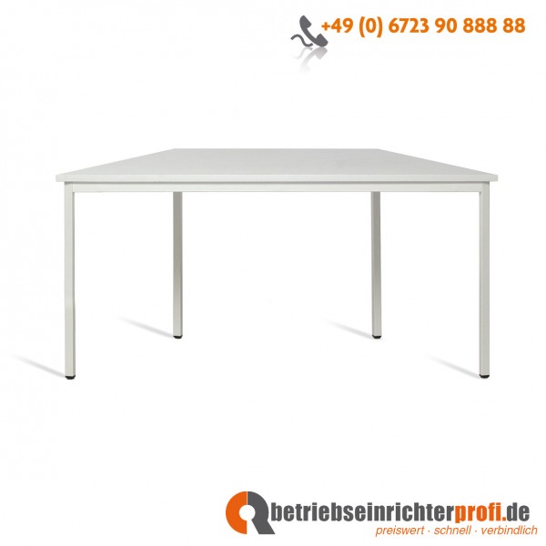 Taurotrade Trapez-Tisch, 1600 x 800 mm