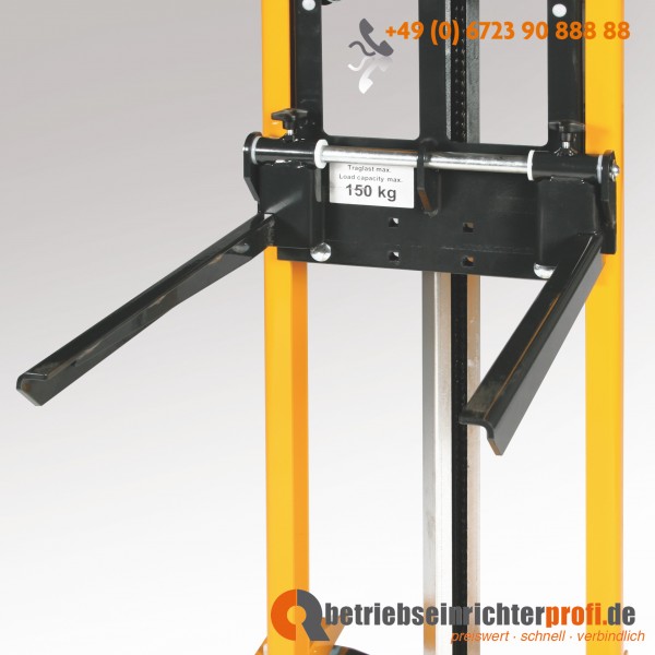 Taurolifter Mehrpreis für verstellbare Gabelaufnahme 100 bis 300 mm